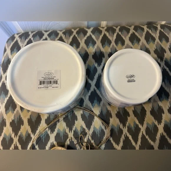 NWT Mud Pie Salsa Guac Nesting Bowl Set. Zesty Spicy. Great gift! - Picture 4 of 5